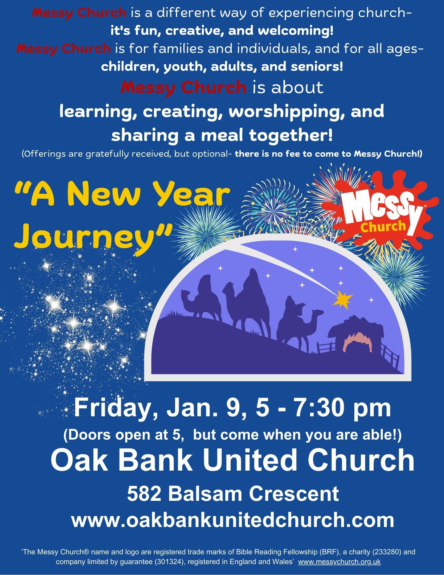 Messy Church - A New Year Journey